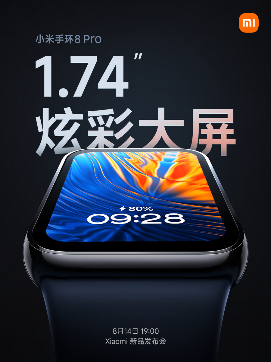 Xiaomi Smart Band 8 Pro officialisé : il ressemble à une Apple Watch