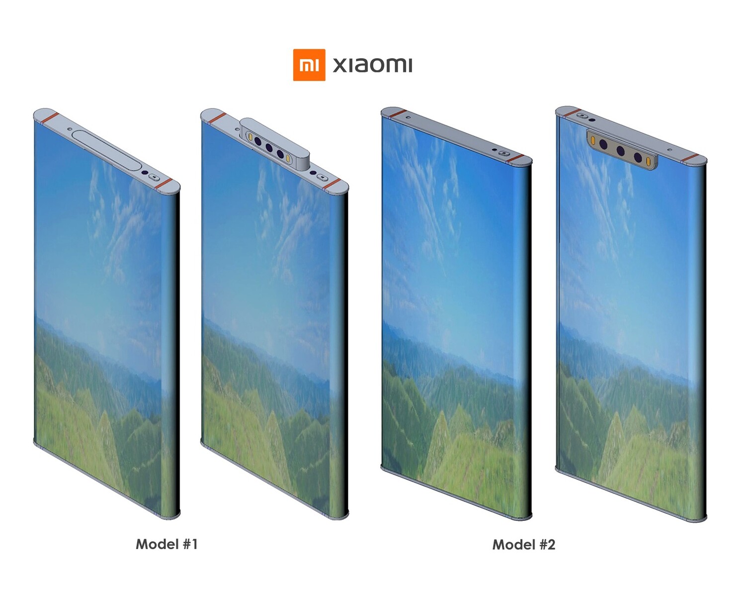 Skygge pustes op næse Xiaomi Mi Mix Alpha 2 appears again in another patent filing with a  pronounced notch - NotebookCheck.net News