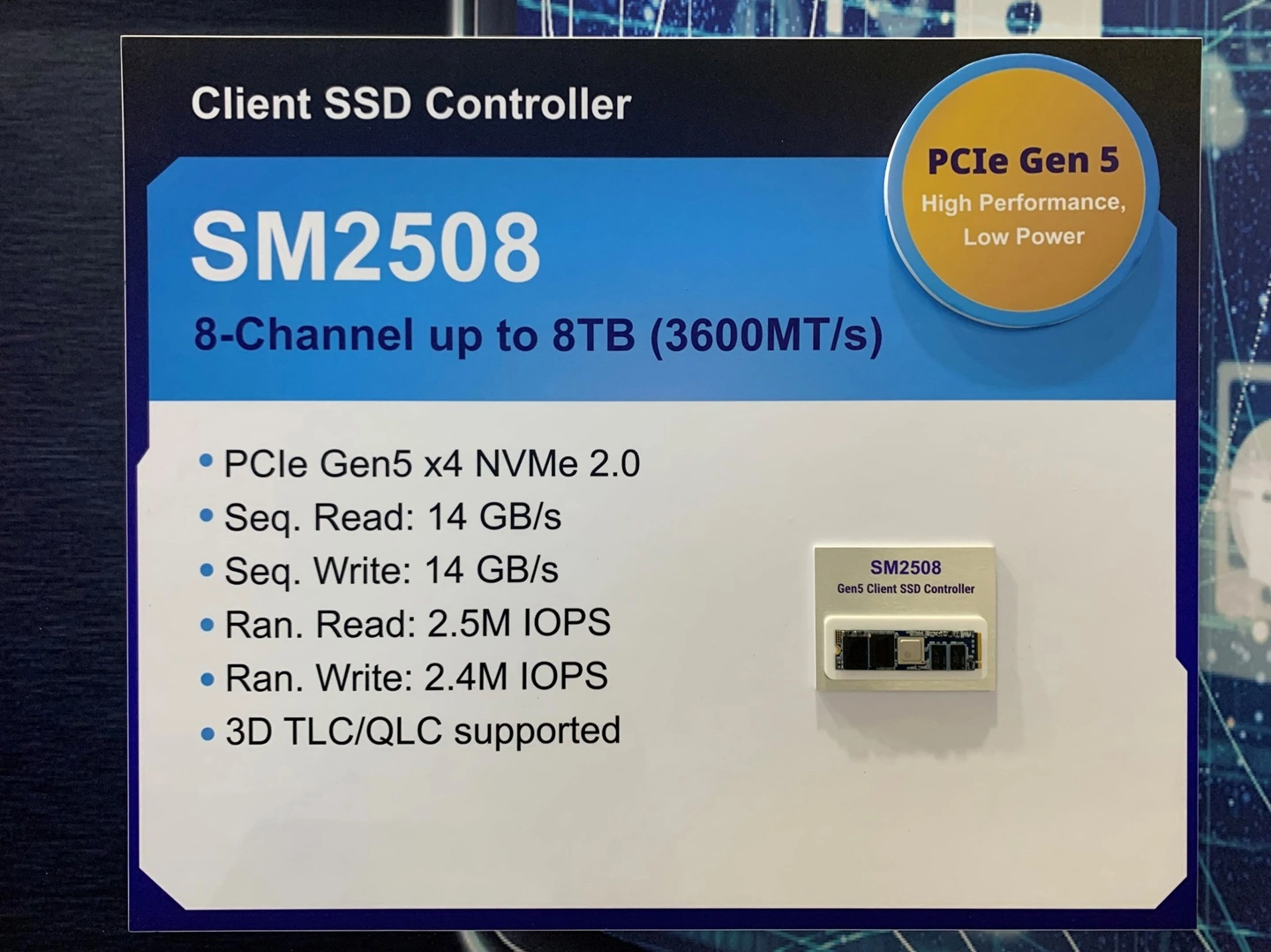 Phison CEO: PCIe Gen 5 SSDs Won't Take Off Until Late 2024