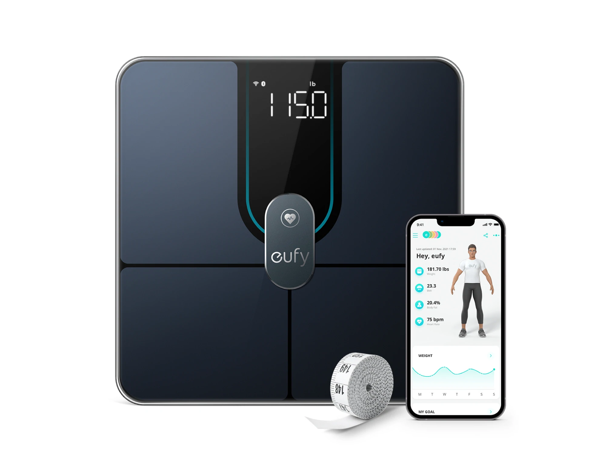 Renpho's Core 1s BMI smart scale works with Apple Health, Google Fit,  Fitbit, more at just $12