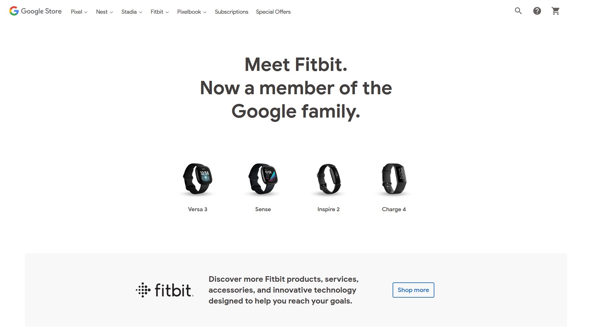 Fitbit devices appear on the Google Store for the first time