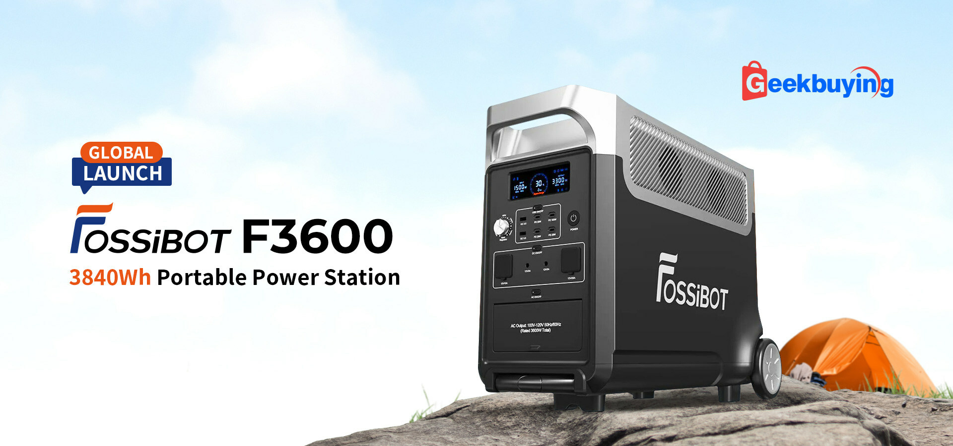 Fossibot F3600 launches as a new 3,600W portable power generator with  multiple fast charging modes -  News
