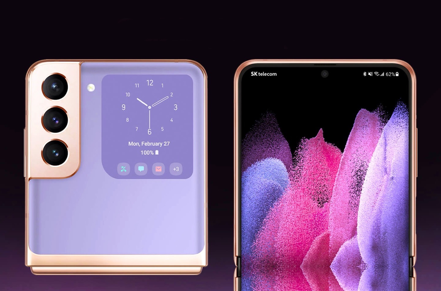 Galaxy Z Flip 5 leaked renders show off all four colors and updated design  : r/samsung