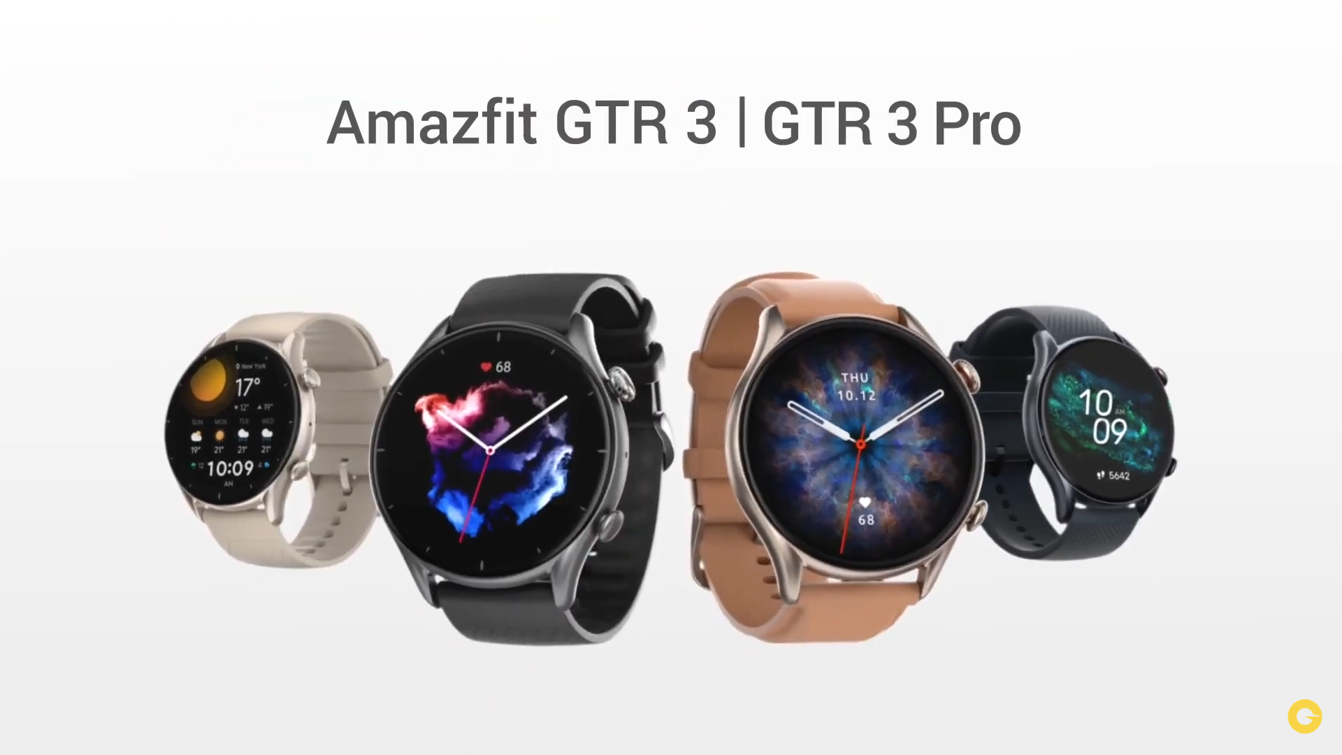 Amazfit GTR 3 Pro Smart Watch Leather Brown