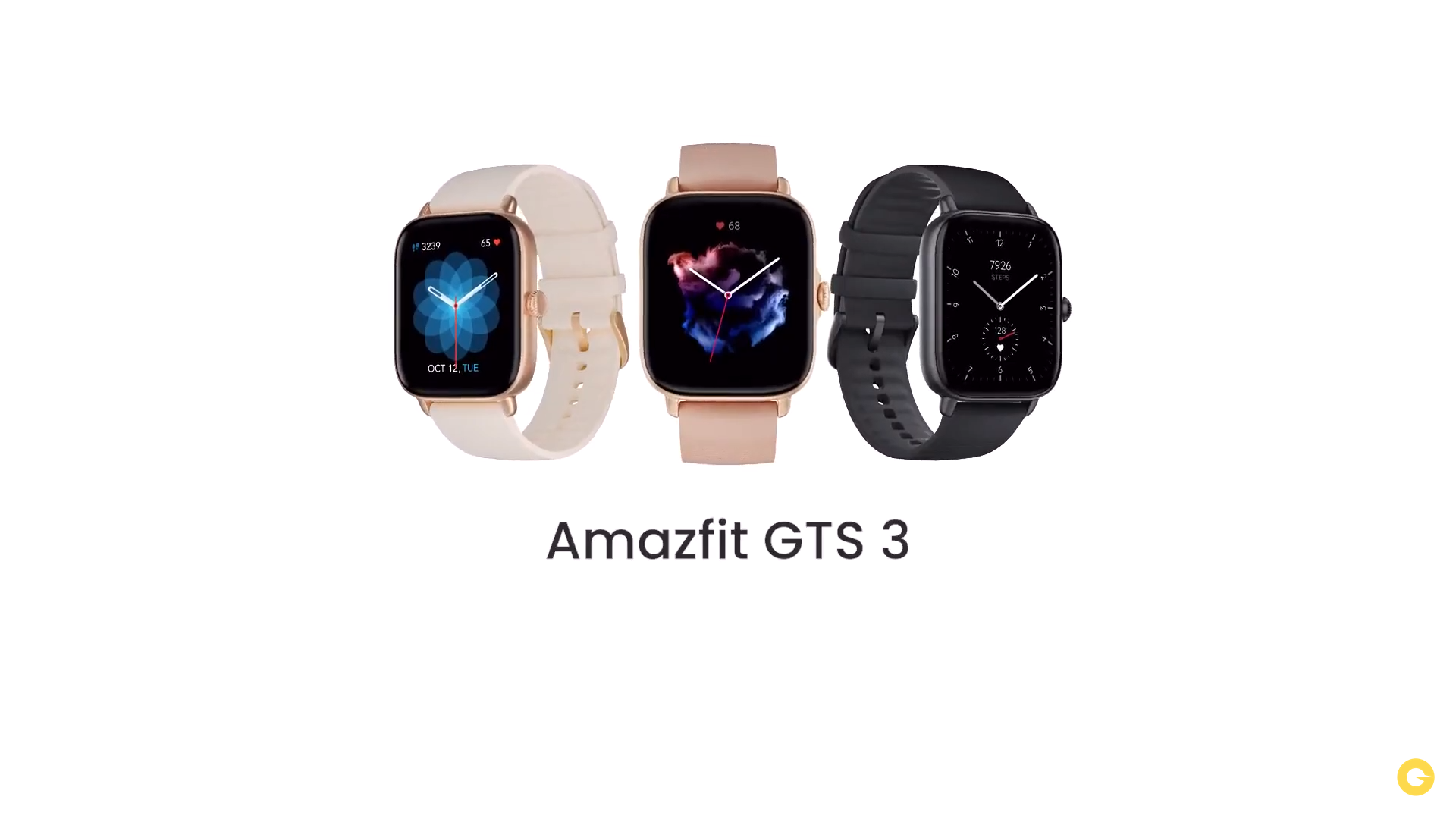 Watch Amazfit GTS 3 Graphite Black