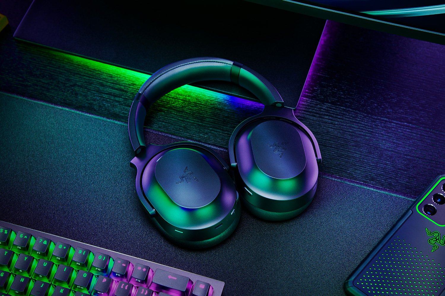 Razer Barracuda Auricular Gamer Wireless 2.4ghz Y Bluetooth