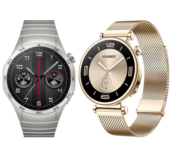 HUAWEI WATCH GT 4 41mm Silver Stainless Steel Strap