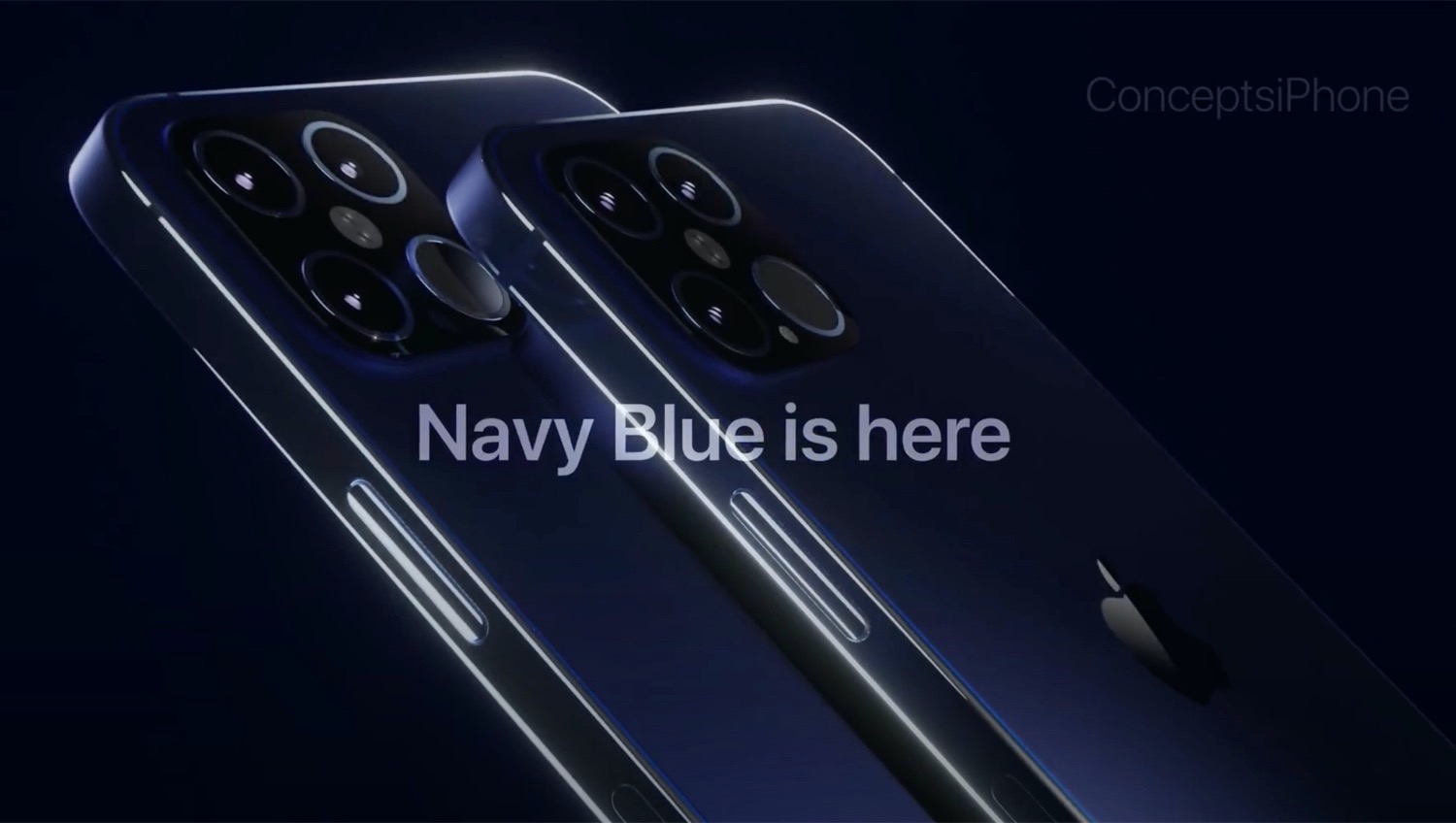 A Concept Video Shows How Stylish The Apple Iphone 12 Pro Could Look In Navy Blue Notebookcheck Net News