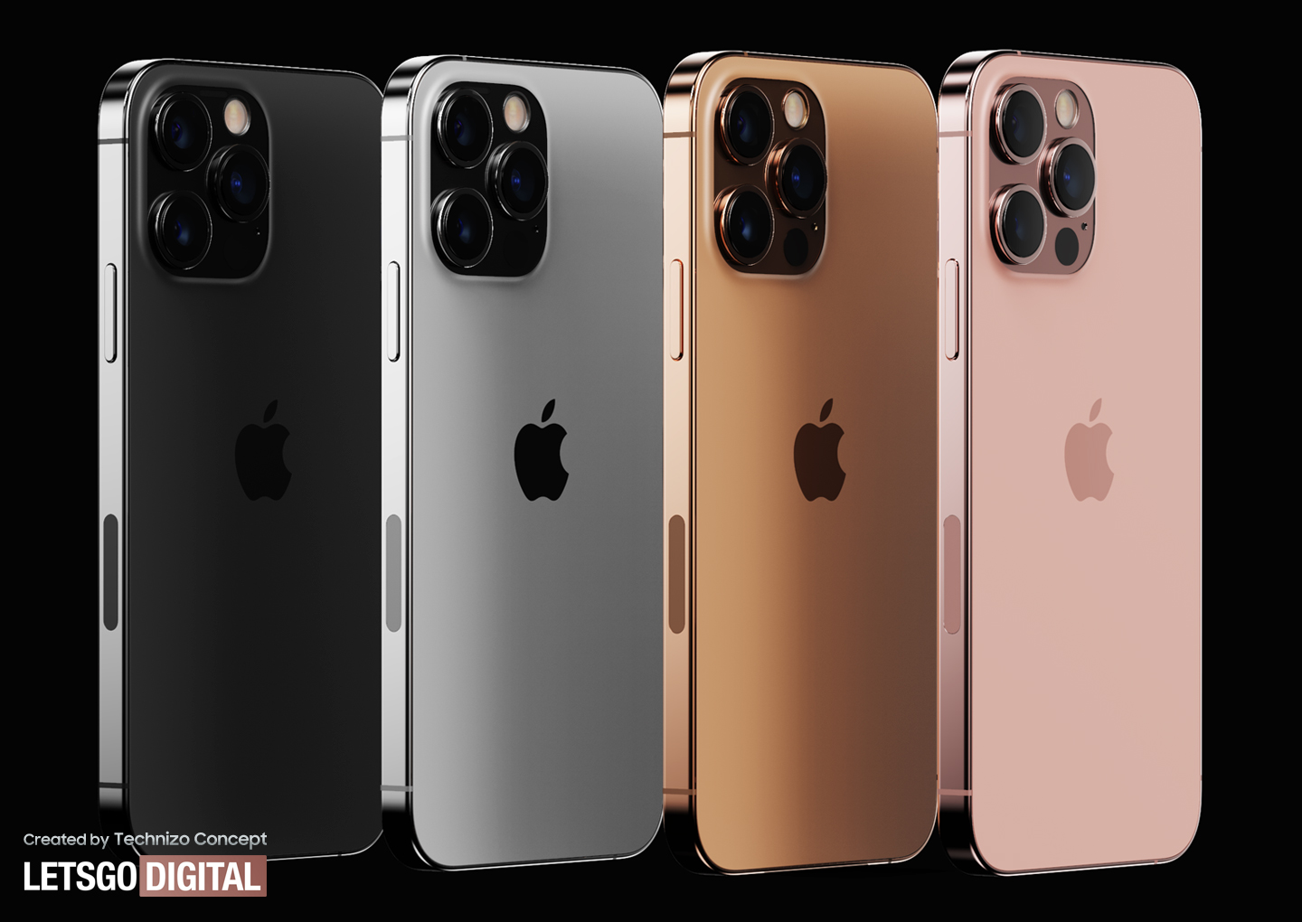 Beautiful concept video shows the iPhone 13 Pro in every color