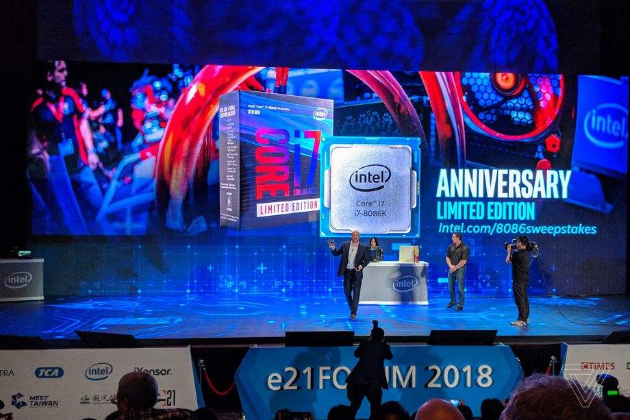 Intel celebrates 40 years of the x86 architecture with the 8th generation Core i78086K Limited