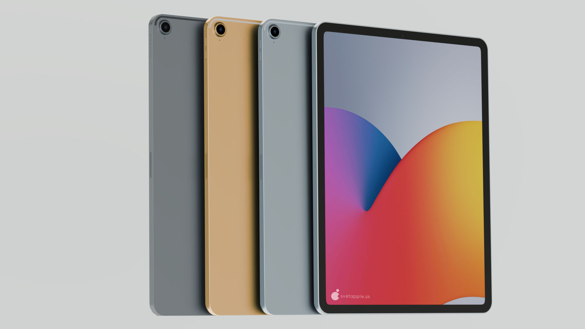 iPad Air 4: New renders show an updated tablet with a Touch ID-enabled  power button -  News