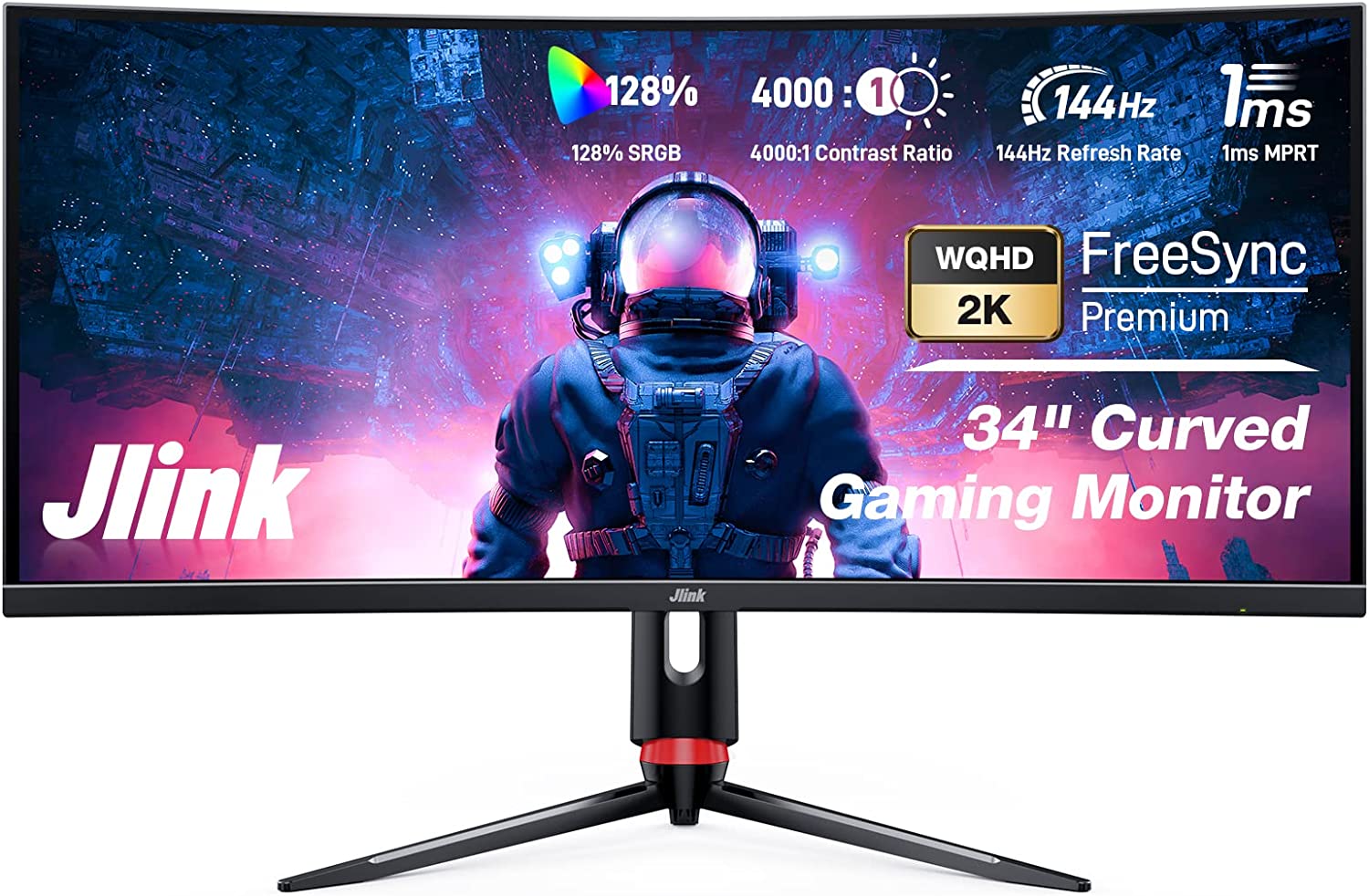 2K 144hz Monitor 1440P Gaming Portable Screen