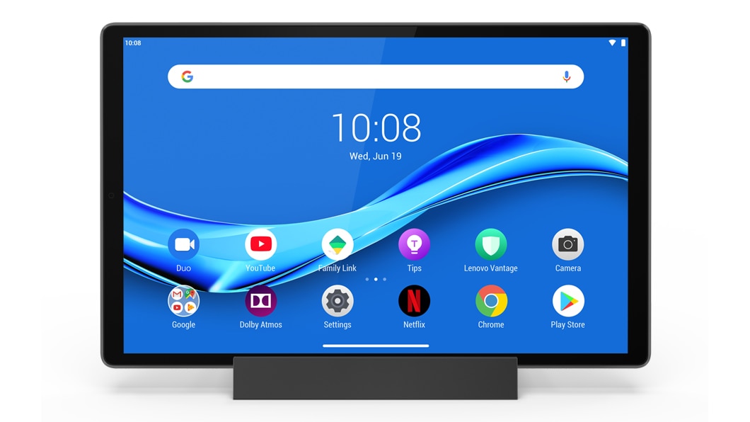 Slabo Alimentatore USB Ultra-Slim Per Lenovo Tab M10, Tab4 8/10 Plus – Caricabatterie Da Viaggio 1A – Nero