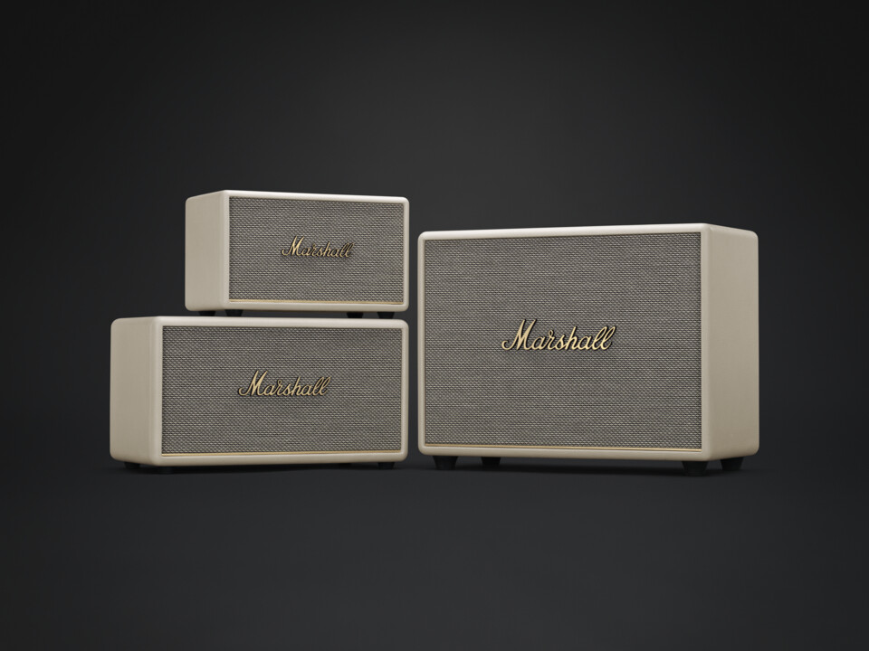 Marshall unveils three new Bluetooth speakers offering great sound