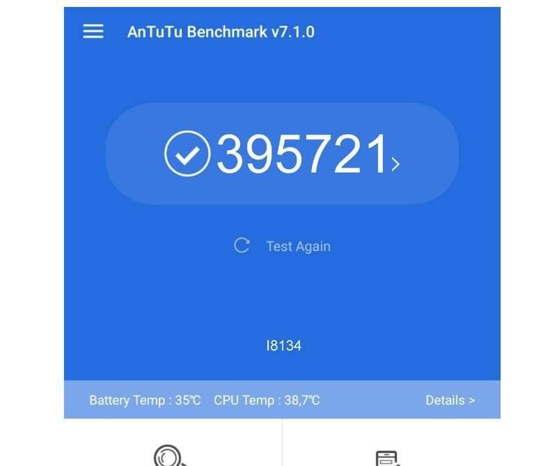 Antutu Benchmark Score Chart