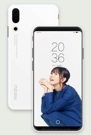 Renders of the Meizu 16. The device will not feature a notch.