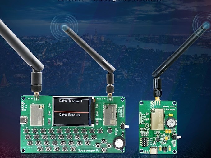 MessengerPi: Messenger and walkie-talkie based on the Raspberry Pi provides communication over up to 3 miles