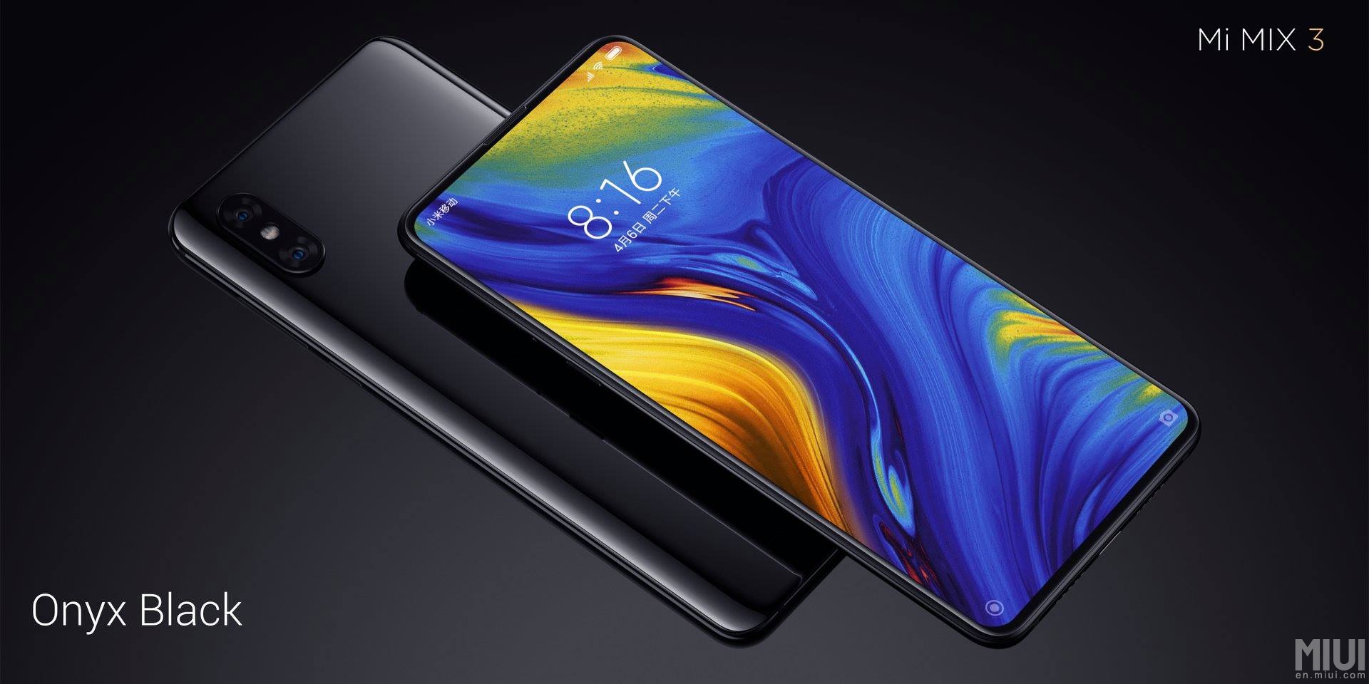 The Xiaomi Mi Mix 3 with a slider is now on sale in Europe