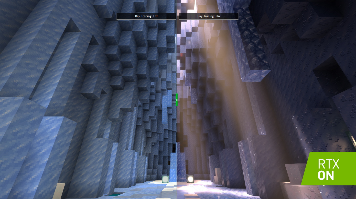 Minecraft RTX Beta Adds Two New Ray-Traced Worlds