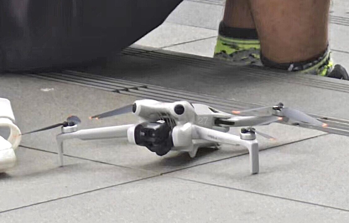 DJI Mini 4 Pro: New drone pictured in short test flight before