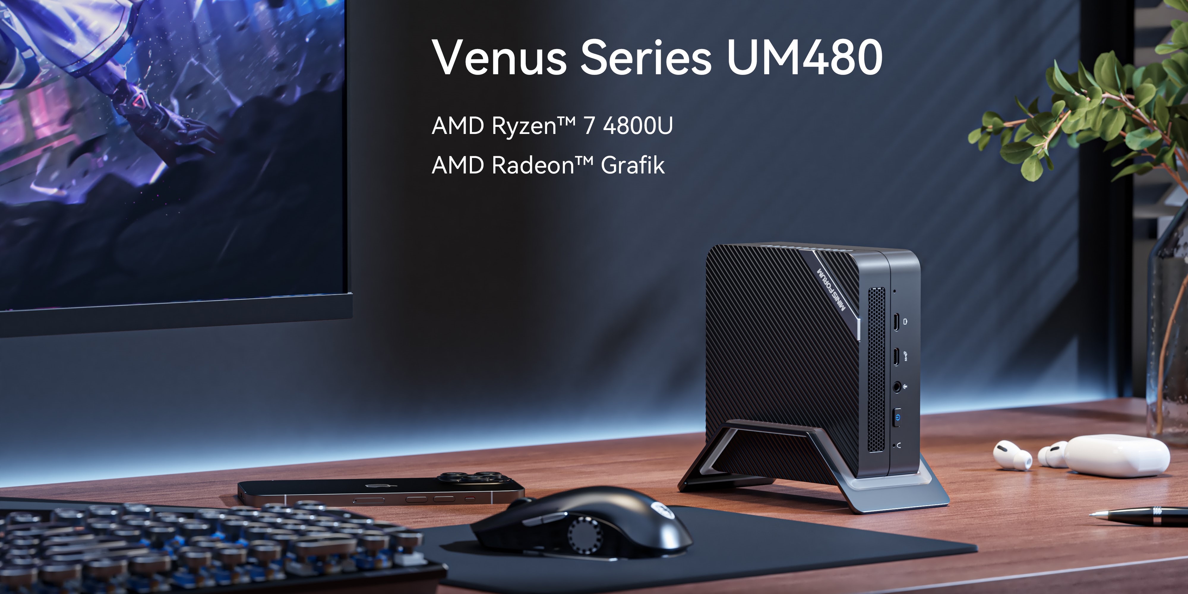 MINISFORUM Venus series of Ryzen powered mini PCs' most affordable
