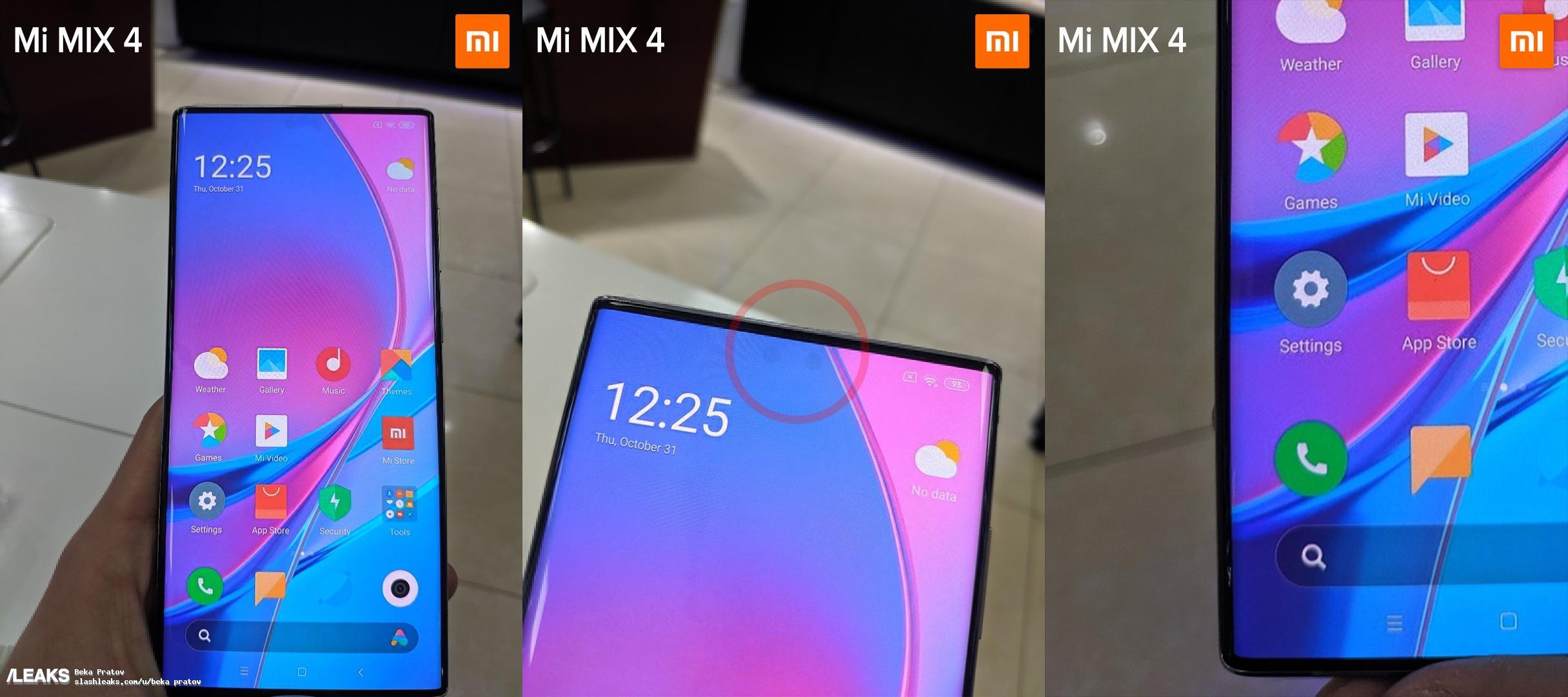 mi mix 2 stereo speakers