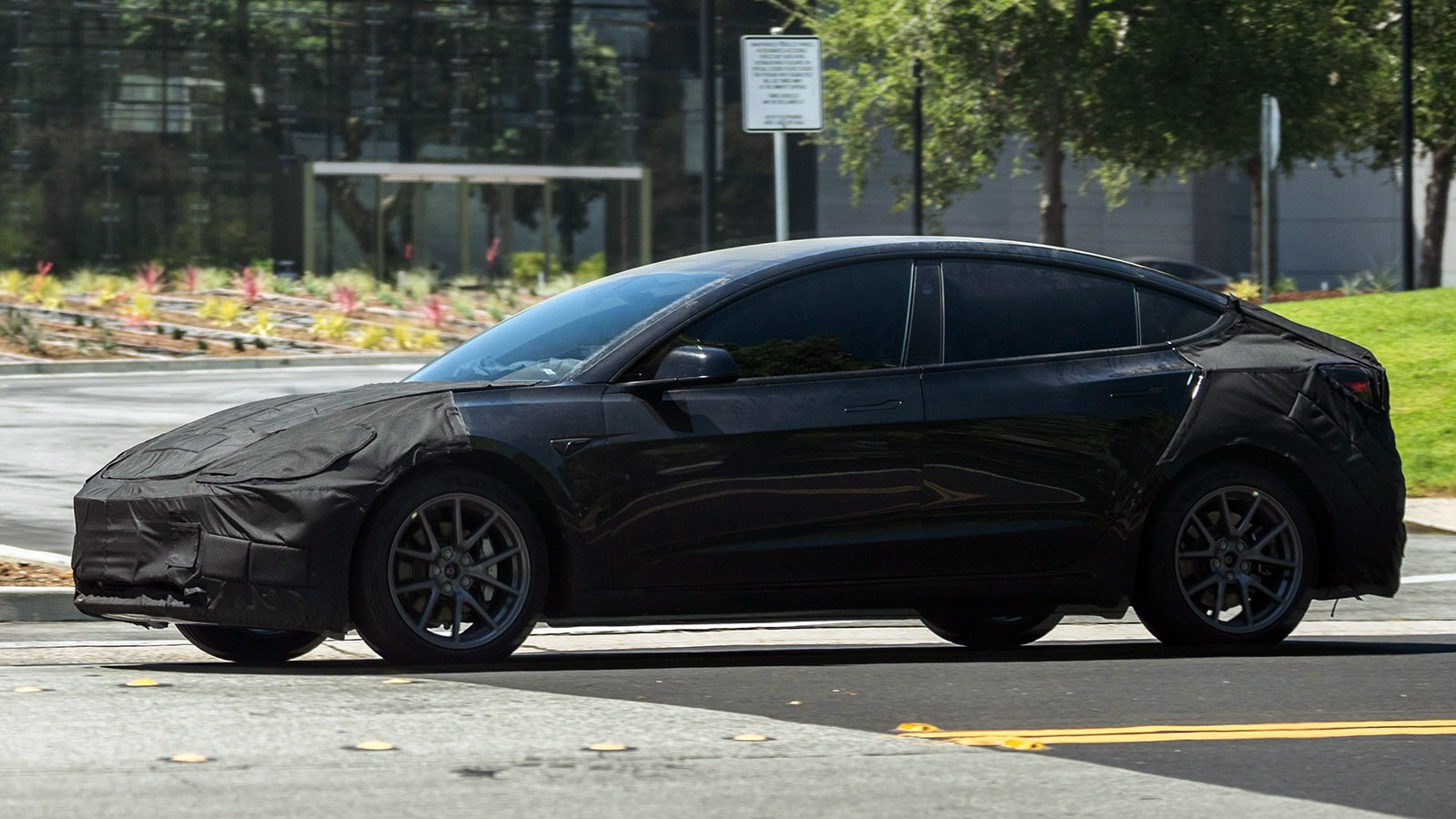 Tesla Model 3 Highland Spotted Uncovered in the US