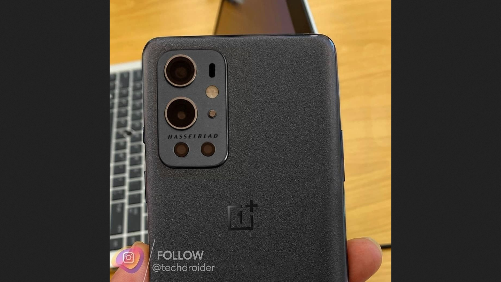 OnePlus exalts its new camera technology again as the Stellar Black version of the 9 Pro leaks