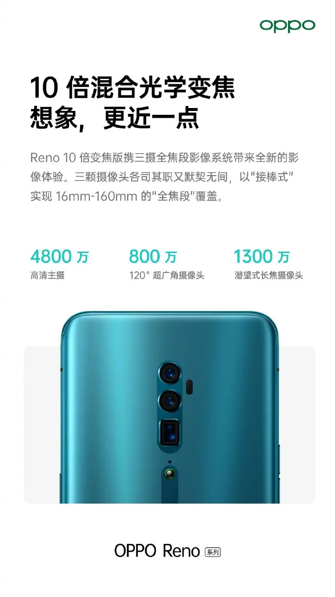 The full poster showing the Reno's apparent camera specs. (Source: GizmoChina)