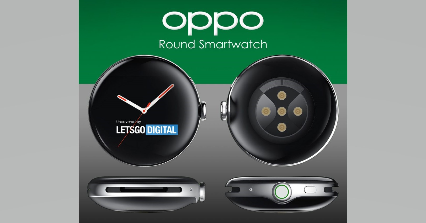 OPPO patents a version of its Watch with a 3D-curved round face: new leak -   News