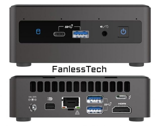 A look at the I/O that Panther Canyon will offer. (Image source: FanlessTech)