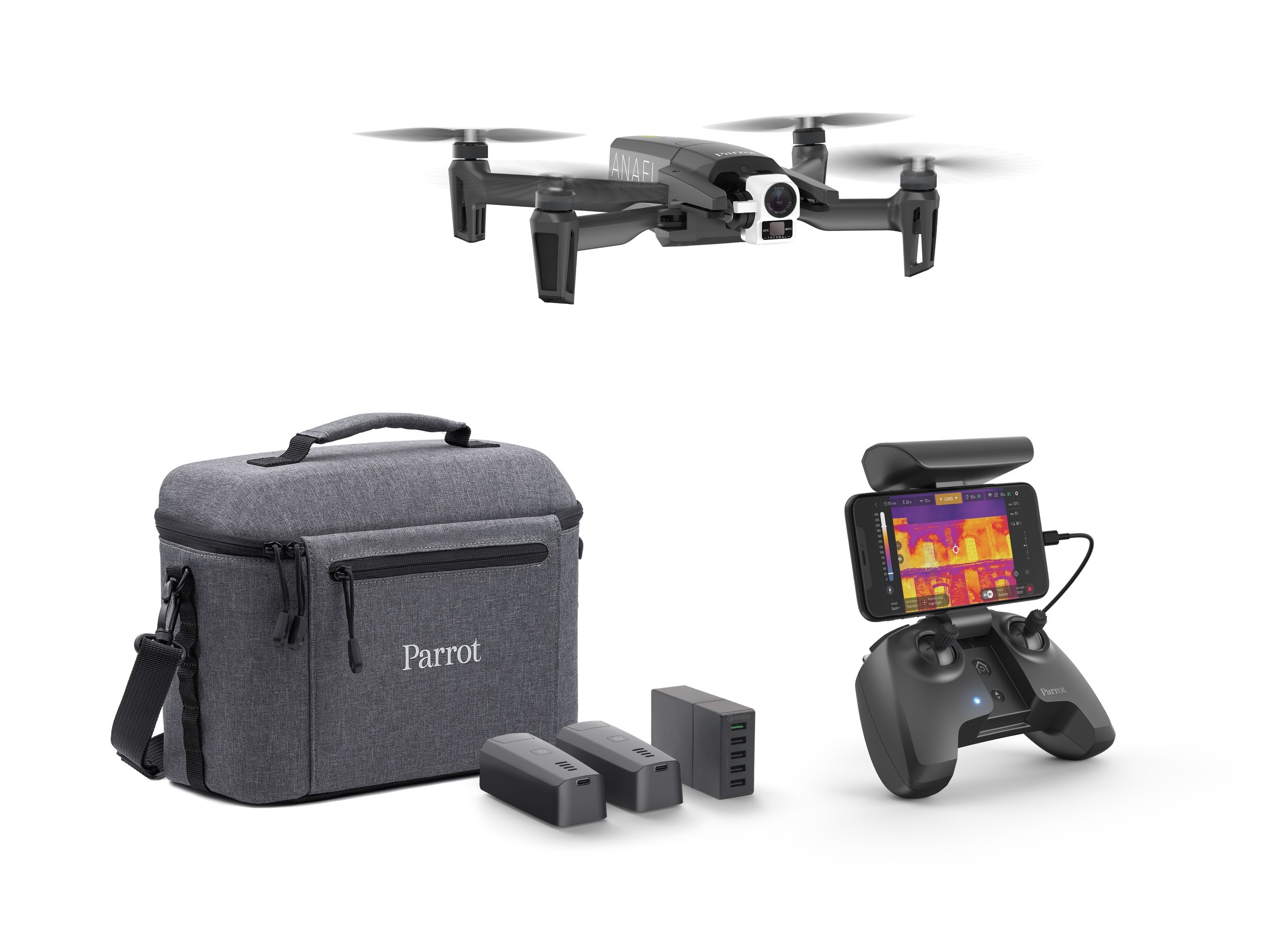 ufuldstændig Statistikker vinter Parrot launches the new ANAFI thermal imaging-enabled drone -  NotebookCheck.net News