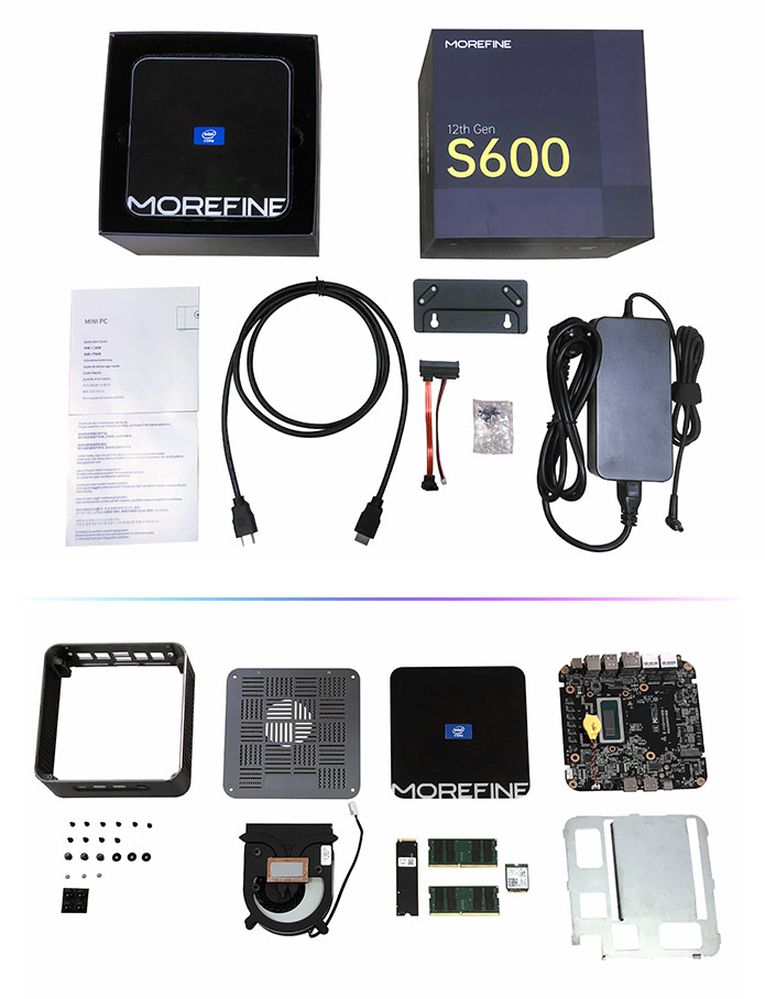 Morefine S600 Mini PC Intel CoreI i9-12900H/12900HK