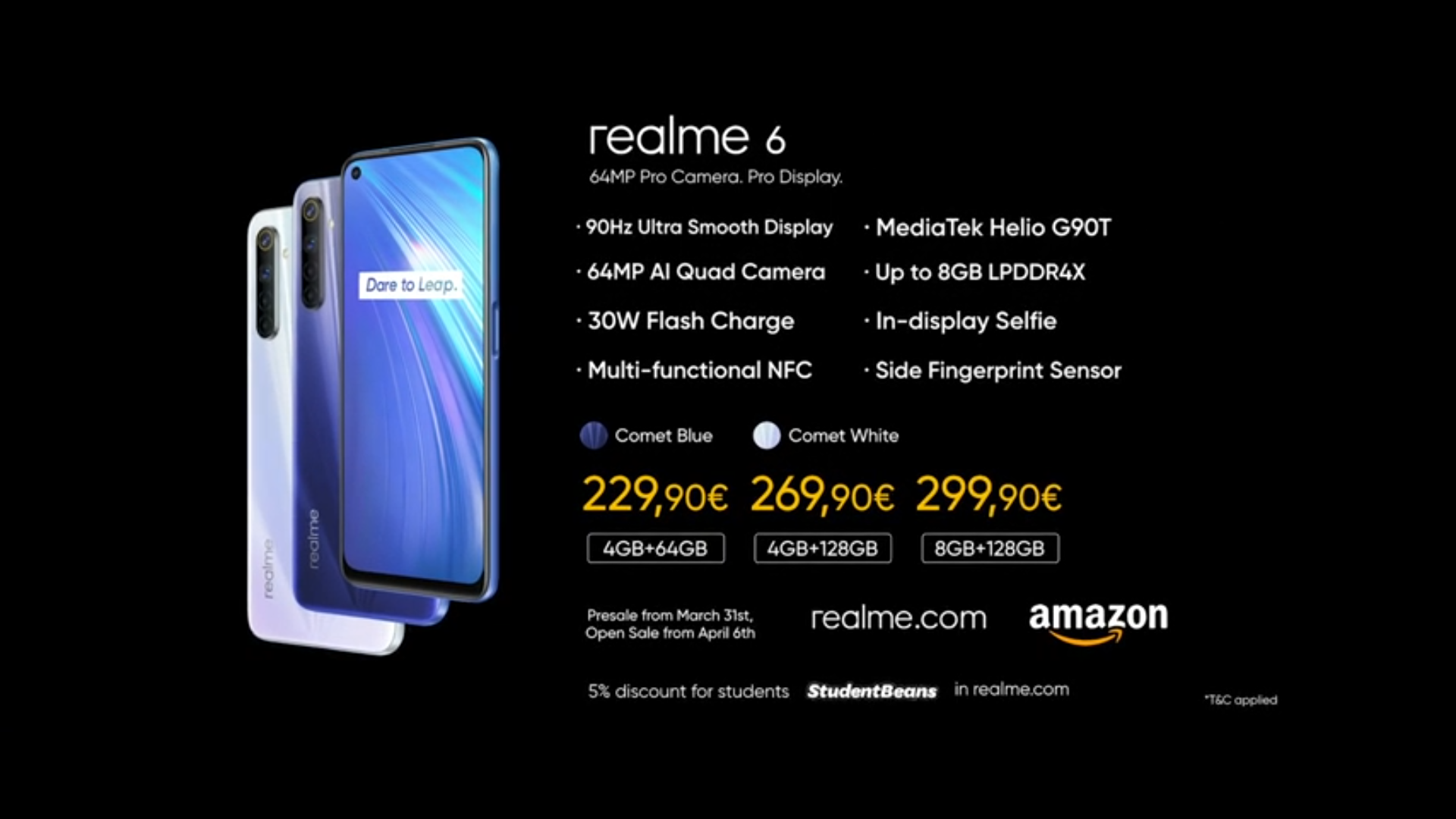 realme 6 pro front camera