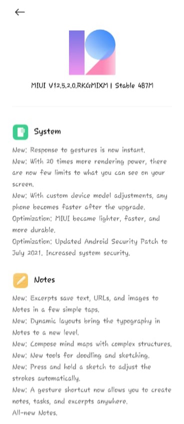 MIUI 12.5 Global update lands on the Redmi Note 10 with the July