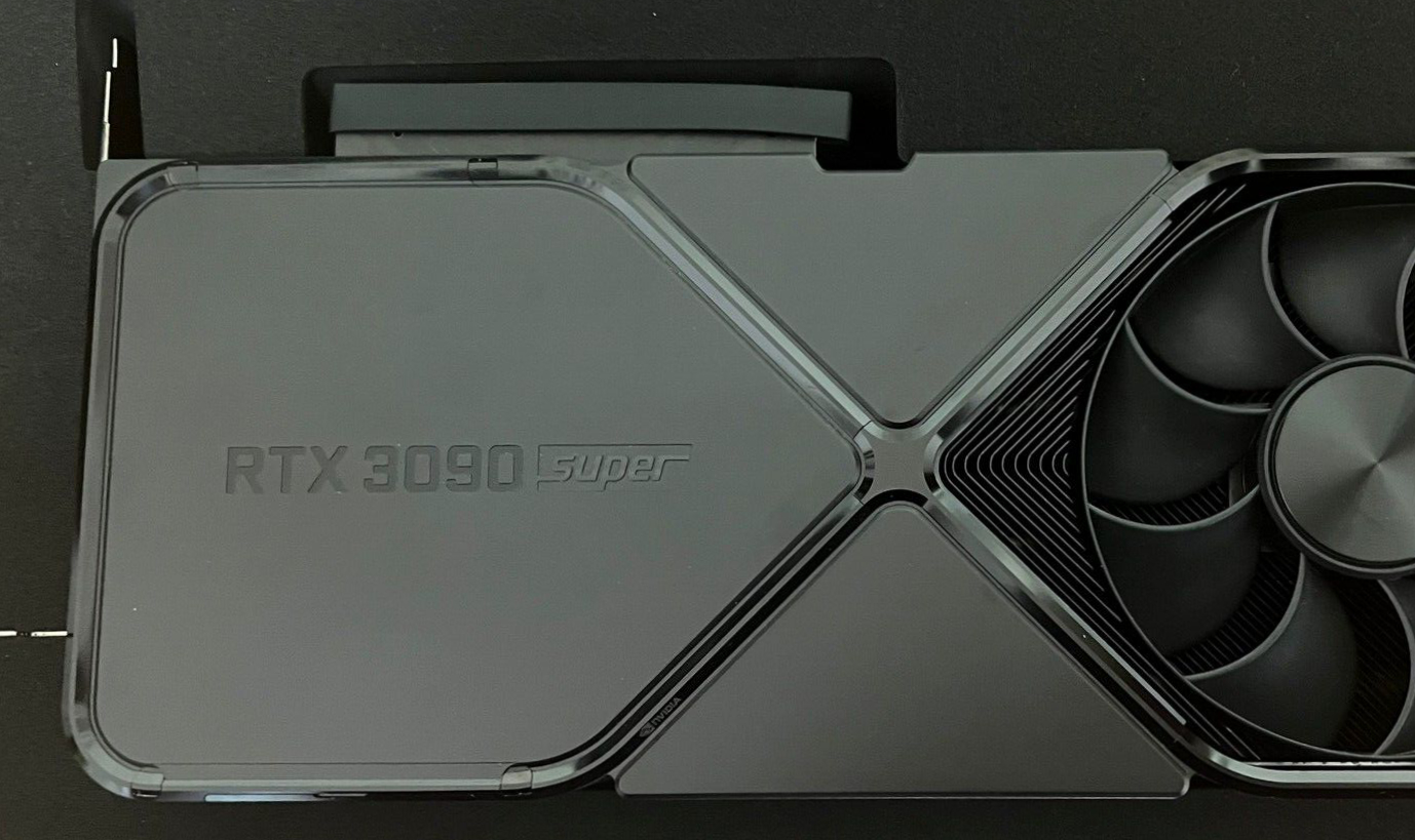 NVIDIA GeForce RTX 3090 SUPER: Unreleased graphics card pictured nearly 2  years after rumoured cancellation -  News