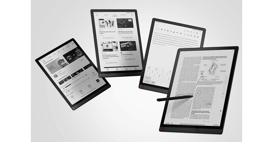 Onyx BOOX Tab X fait ses débuts en tant que nouvelle tablette e-ink avec un GPU dédié « Seamless Refresh »