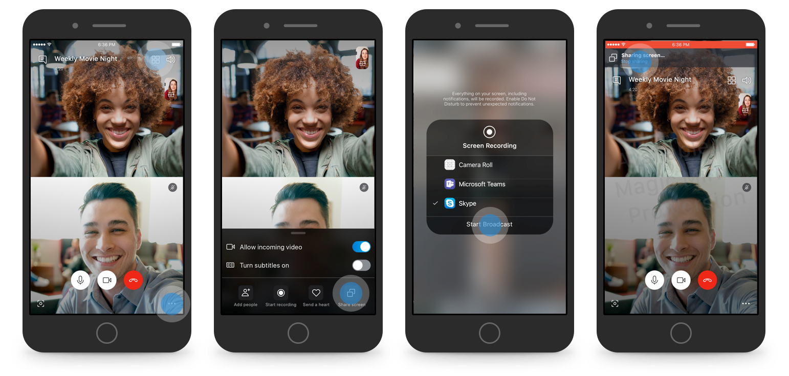 how to share screen on skype chromebook