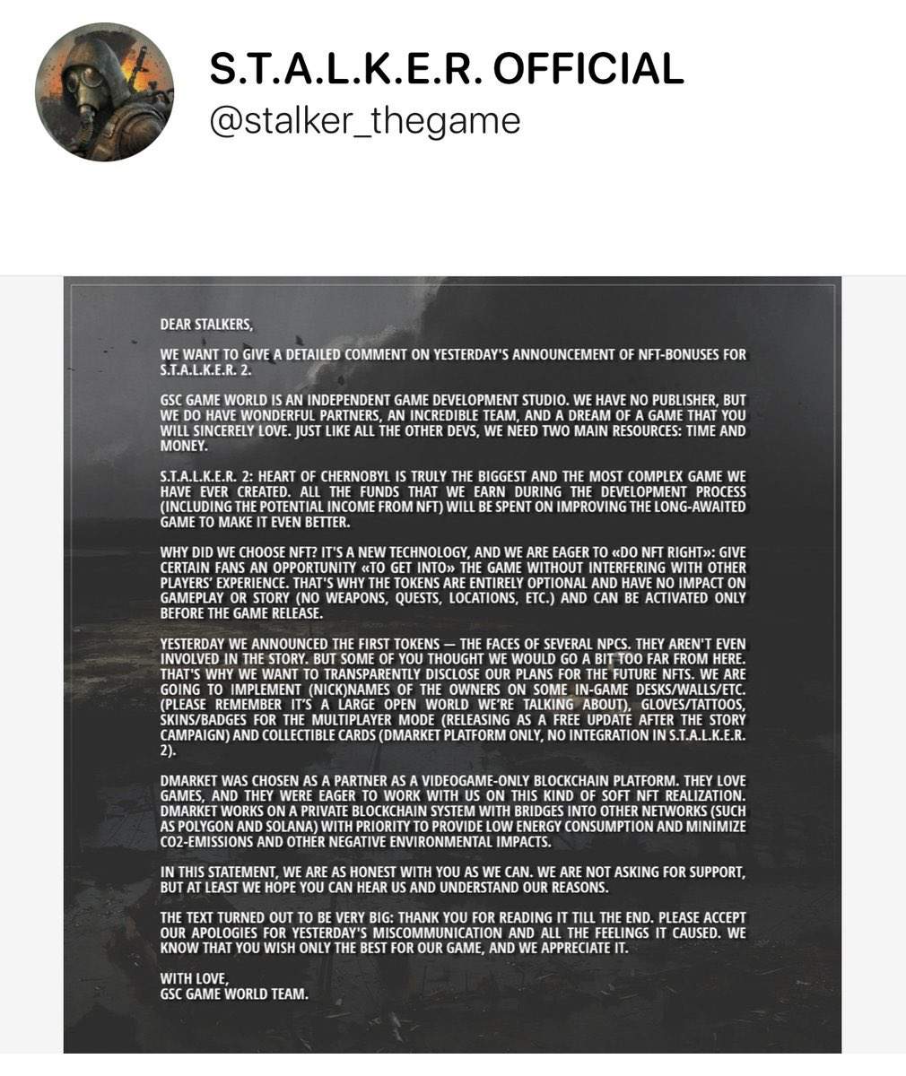 Stalker 2 - Analysis