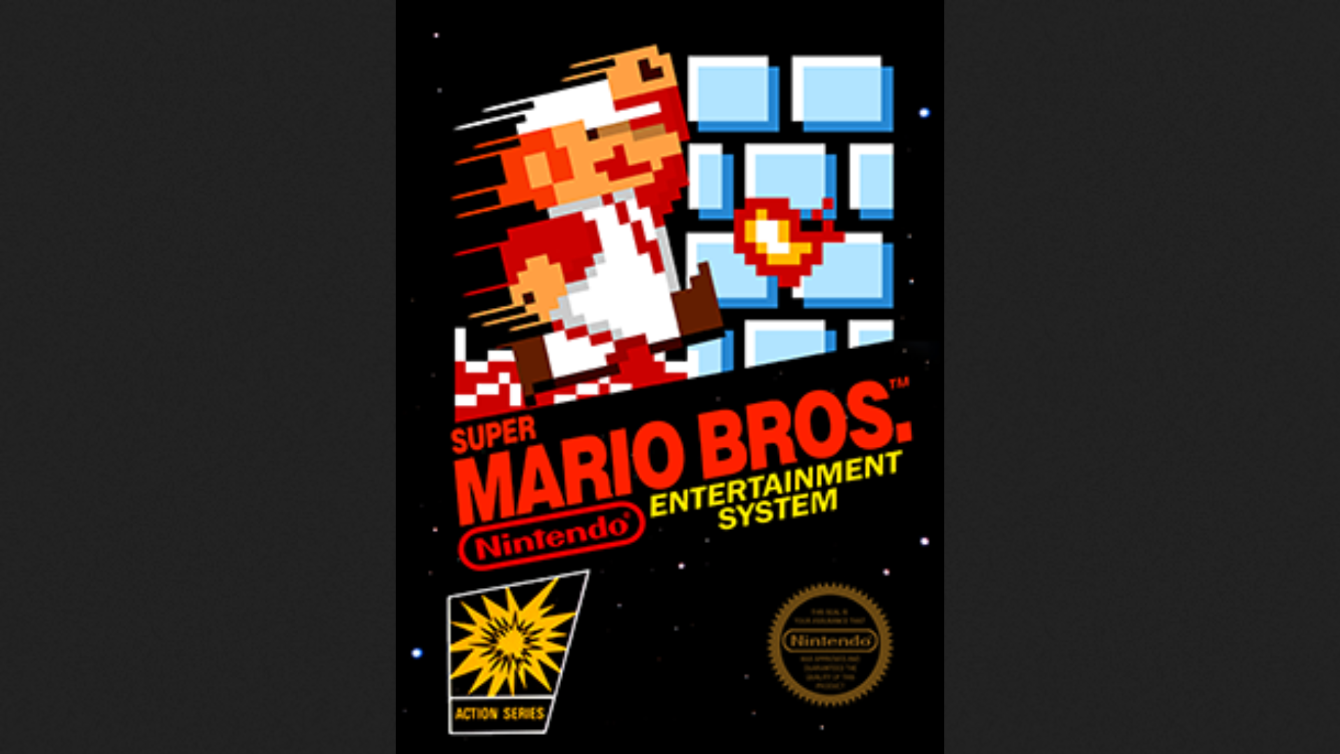 A rare mint copy of Super Mario Bros for the NES breaks records