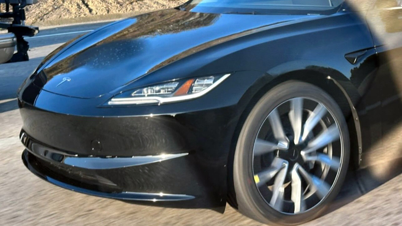 Tesla Model 3 Highland facelift pushed to its limits at one of the