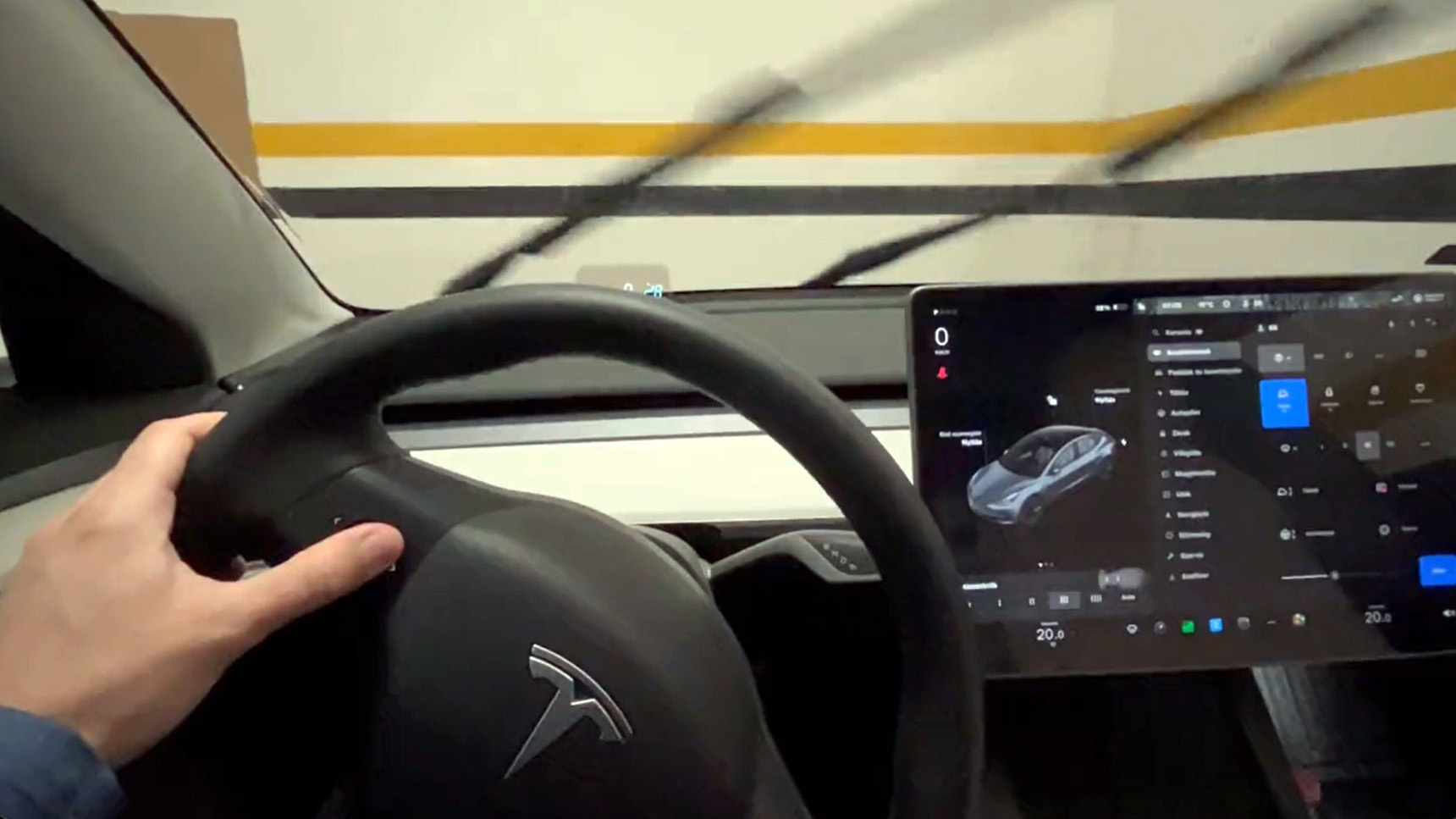 Tesla fixes erratic Model 3 and Model Y windshield wipers with button