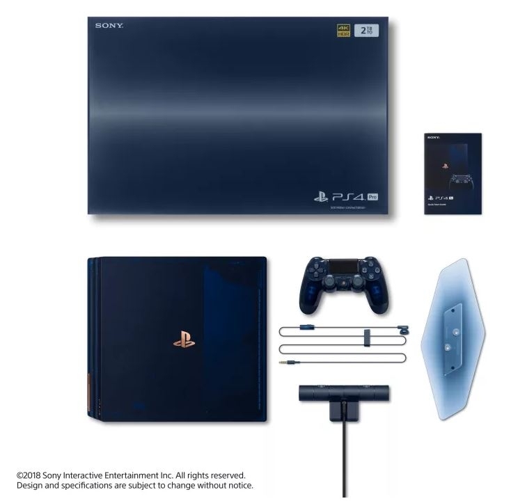 Act fast for a chance to grab PlayStation 4 Pro 500 Million Edition - NotebookCheck.net News