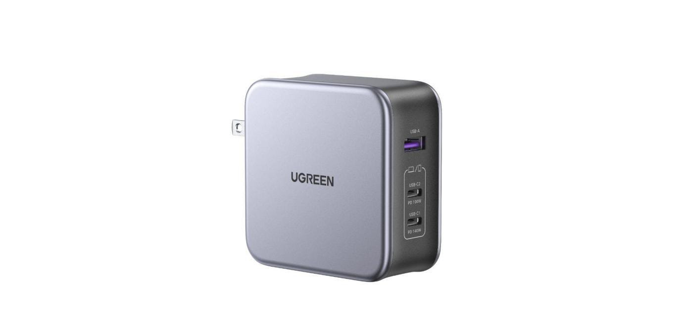 UGREEN Nexode 140W GaN 3-Port USB Wall Charger 90548 B&H Photo