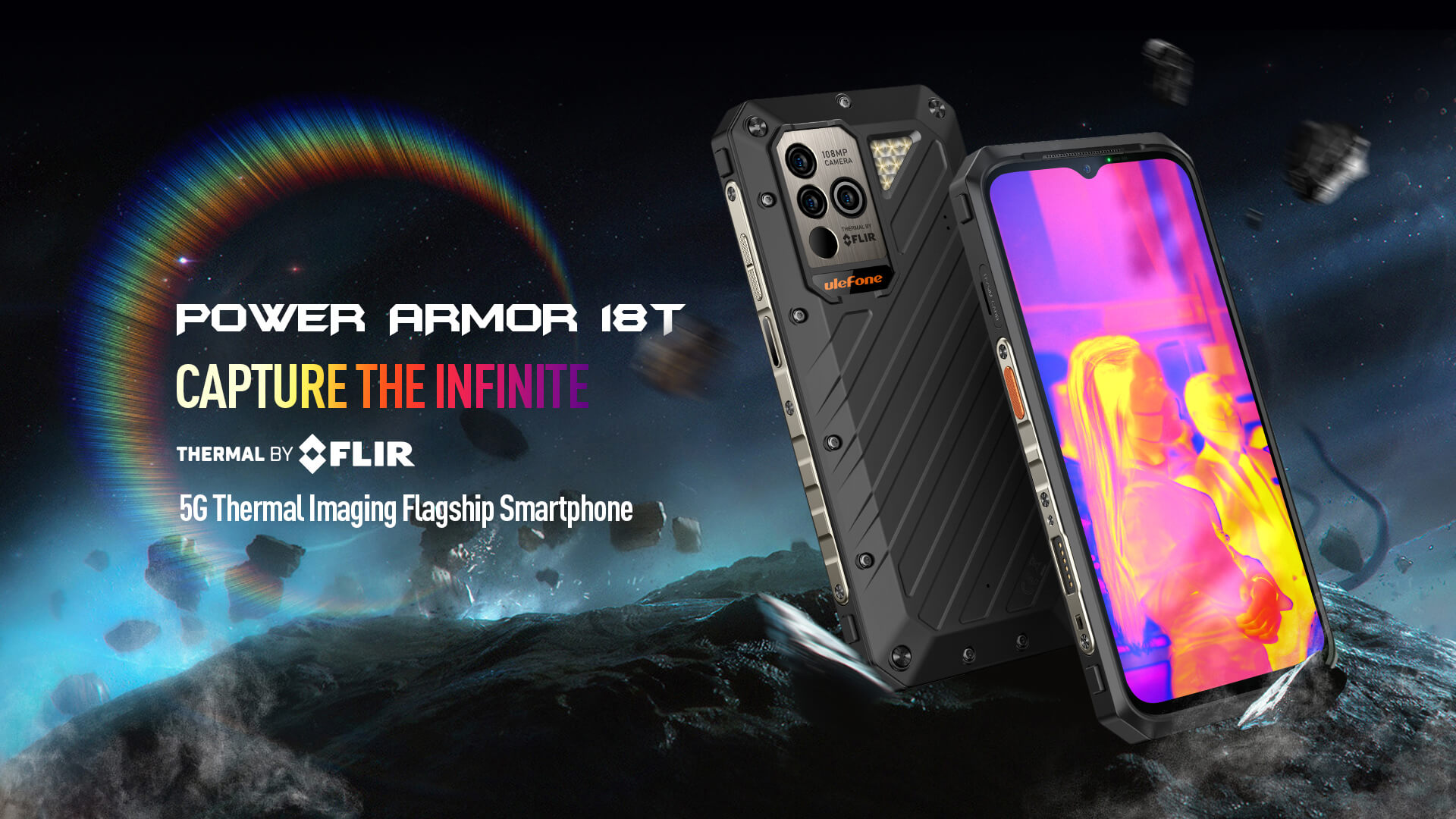 Ulefone Power Armor 18T debuts as its rugged brand's new 5G thermal imaging flagship smartphone - Notebookcheck.net