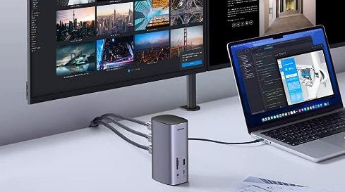 UGREEN USB type-C Docking Station for Windows and macOS can connect a  triple 4K external display set-up to most MacBooks  News