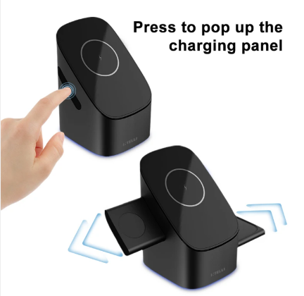 The StepUp station can deploy up to 3 kinds of wireless charging pad. (Source: INTELLI)