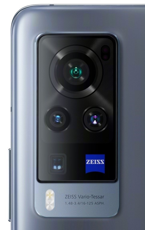 An alleged close-up of the Vivo X60 rear camera module. (Source: Weibo)