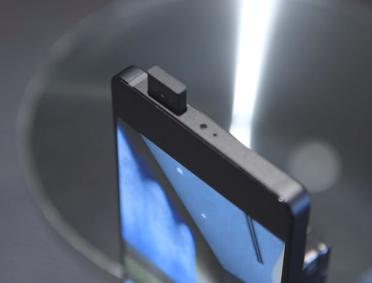 new smartphone with popup camera