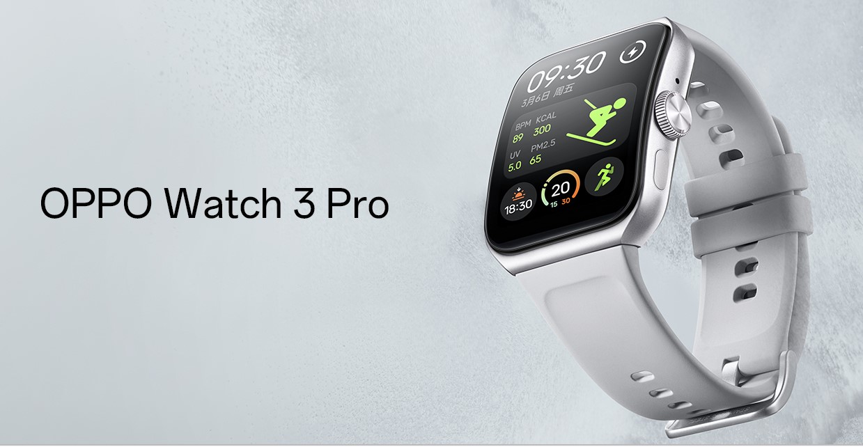 OPPO Watch 3 Pro Glacier Gray launches as a Ski Edition of the